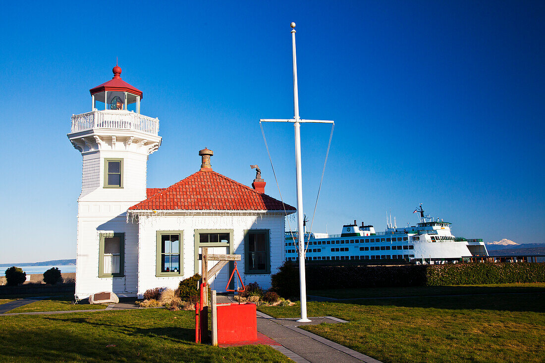 USA, Washington State, Mukilteo, Mukilteo Lighthouse