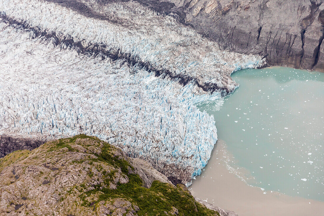 Flight-seeing from Haines over the Fairweather Range in Glacier Bay National Park, Southeast Alaska, United States of America, North America