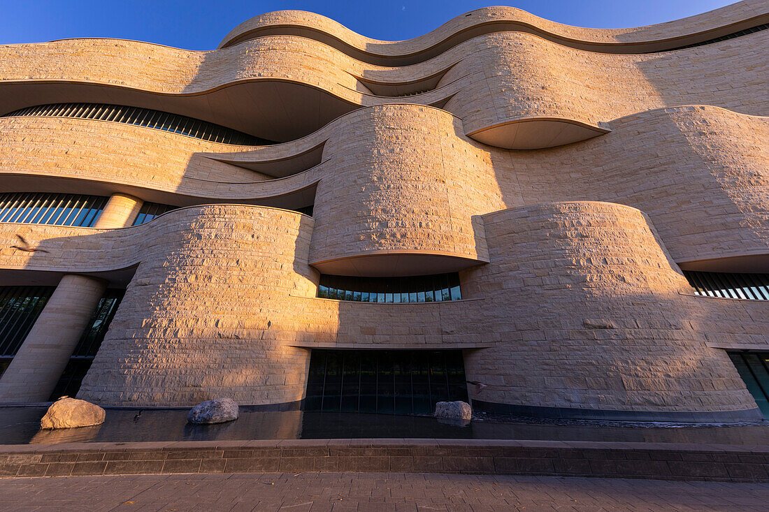 The Smithsonian Institution National Museum of the American Indian on the National Mall, Washington, D.C., United States of America, North America