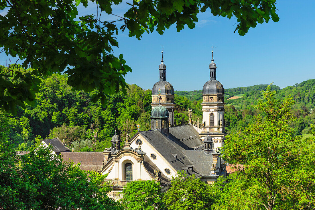 Cistercian Monastery Schontal, Jagsttal Valley, Hohenlohe, Baden-Wurttemberg, Germany, Europe