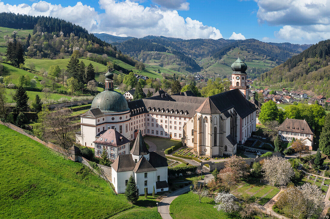 Kloster St. Trudpert, Munstertal, Südschwarzwald, Baden-Württemberg, Deutschland, Europa