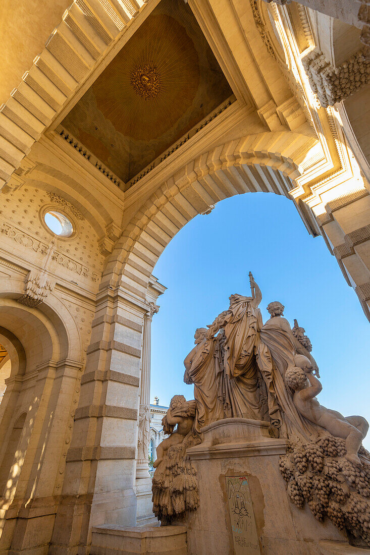 Palais Longchamp, Marseille, Bouches du Rhone, Provence-Alpes-Côte d'Azur, Frankreich, Westeuropa