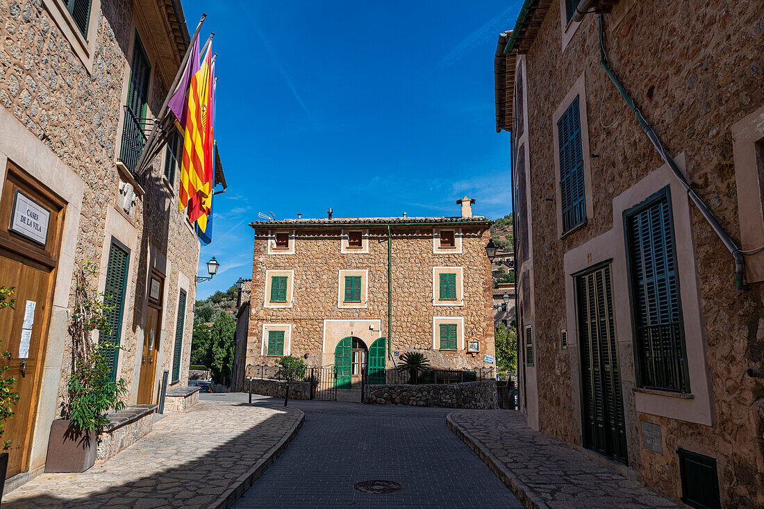 Bergdorf Deia, Serra de Tramuntana, UNESCO-Weltkulturerbe, Mallorca, Balearische Inseln, Spanien, Mittelmeer, Europa