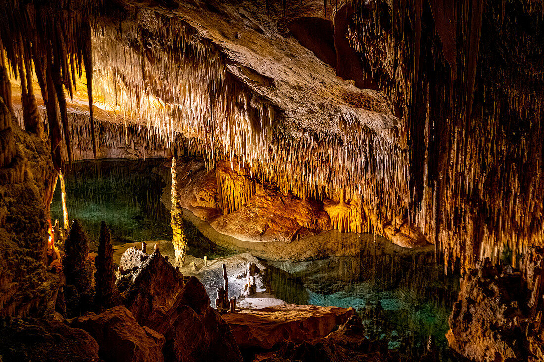 Drach-Höhlen, Porto Christo, Mallorca, Balearen, Spanien, Mittelmeer, Europa