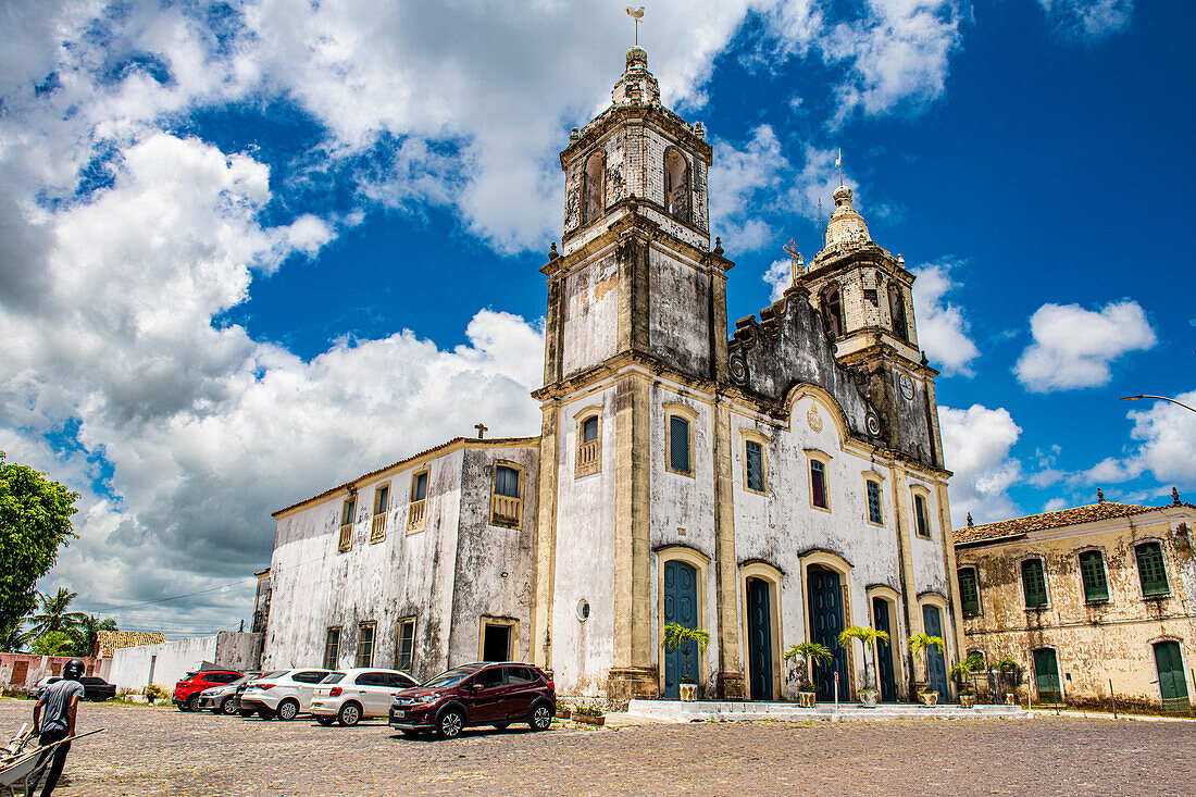 Kirche Unserer Lieben Frau vom Siege, UNESCO-Welterbe, Sao Cristovao, Sergipe, Brasilien, Südamerika