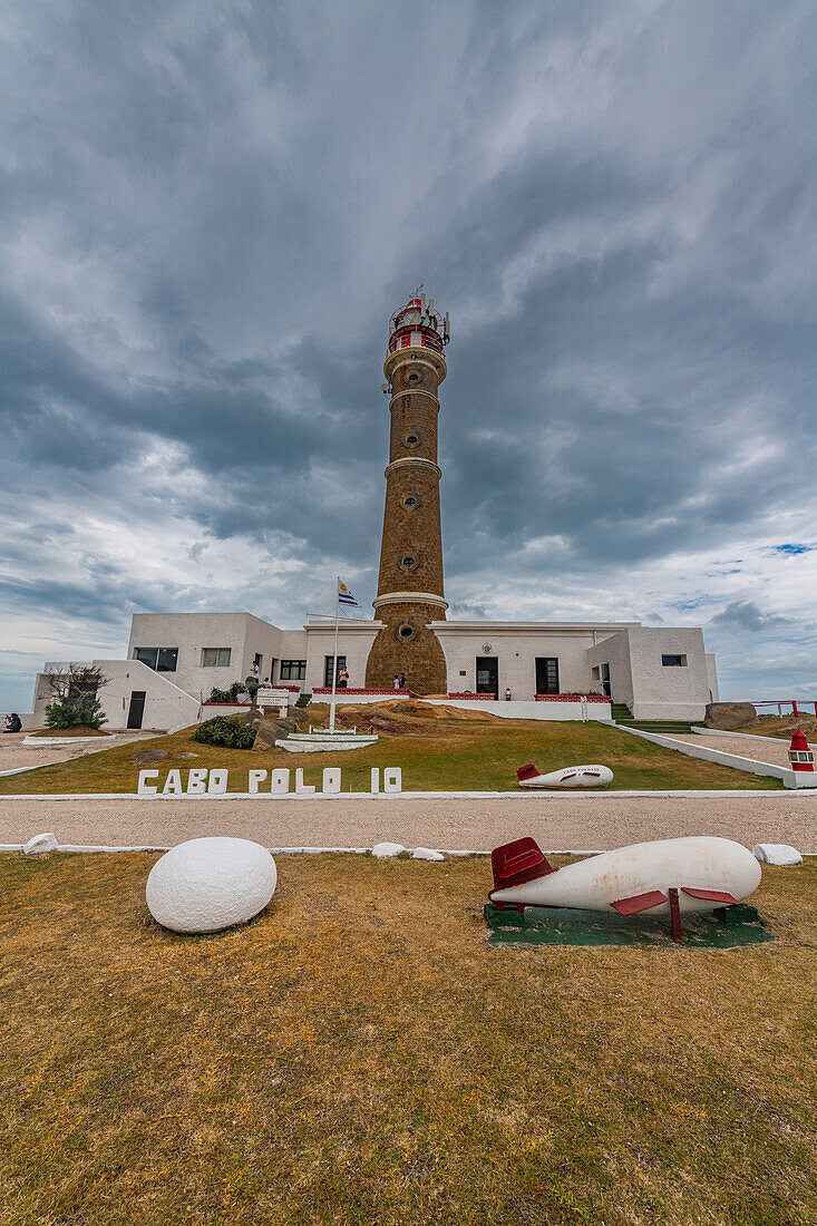 Leuchtturm in Cabo Polonio, Departement Rocha, Uruguay, Südamerika