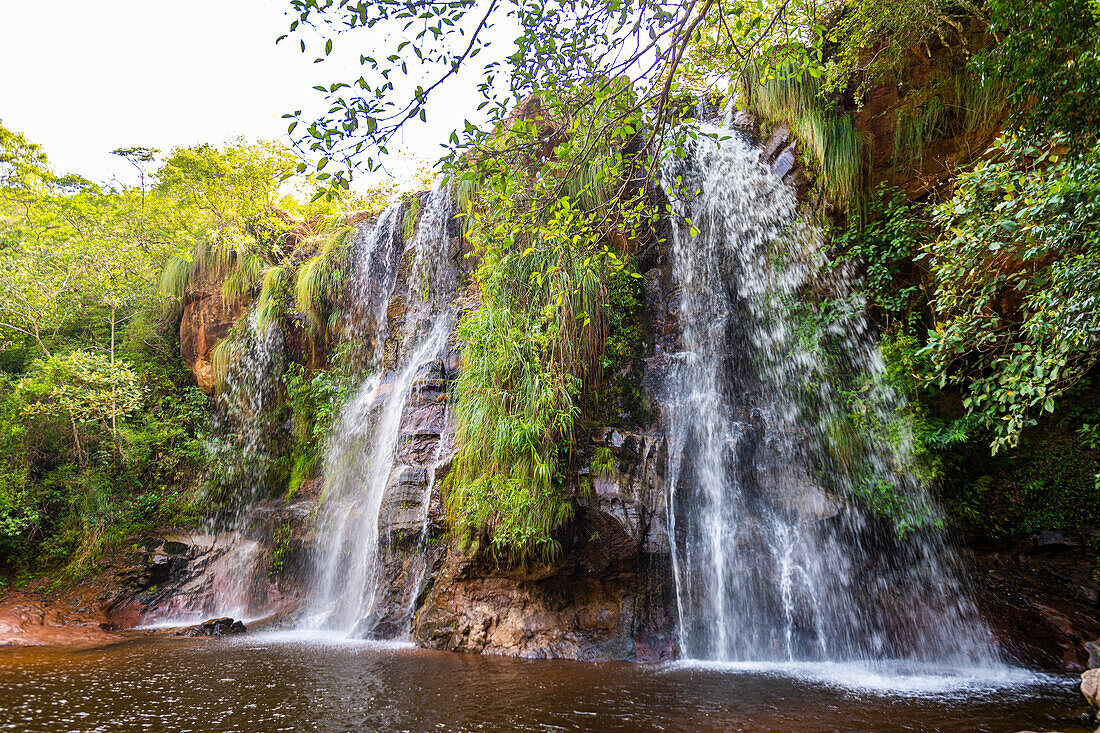 Cuevas-Wasserfälle, Samaipata, Bolivien, Südamerika