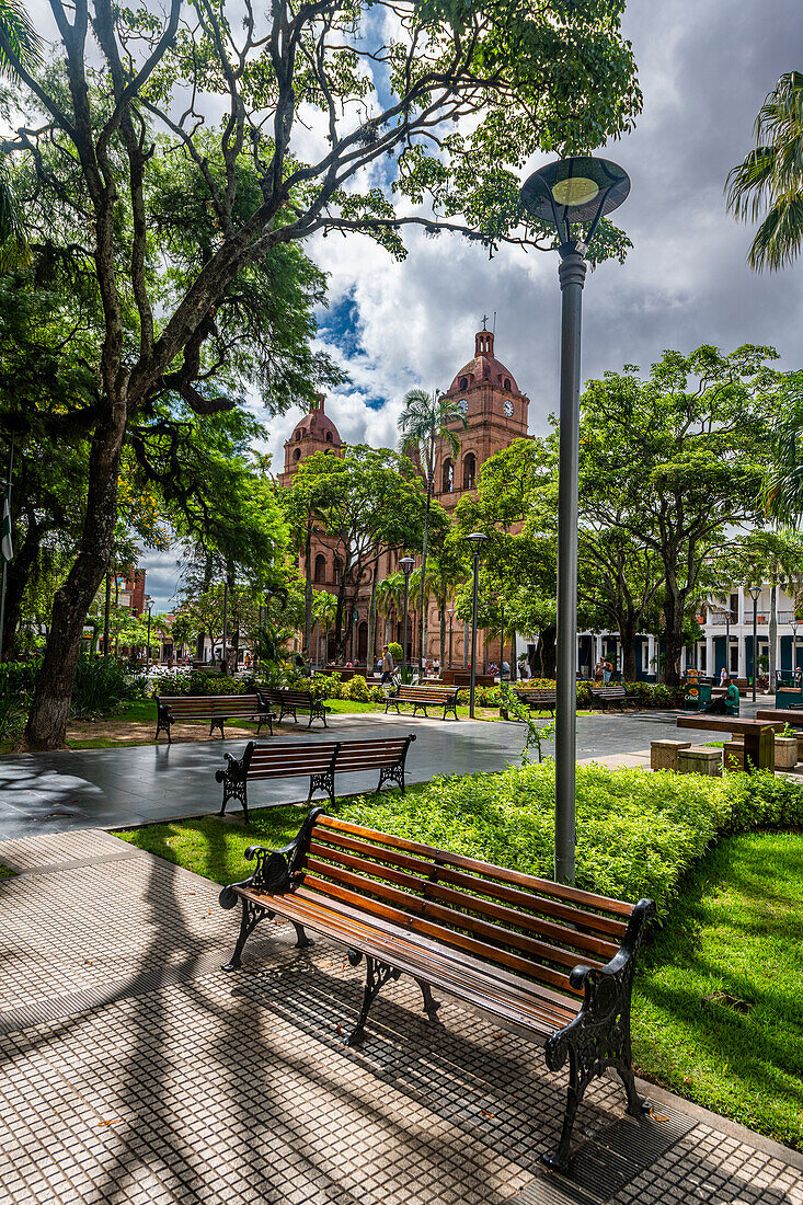 Cathedral Basilica of St. Lawrence, Santa Cruz de la Sierra, Bolivia, South America