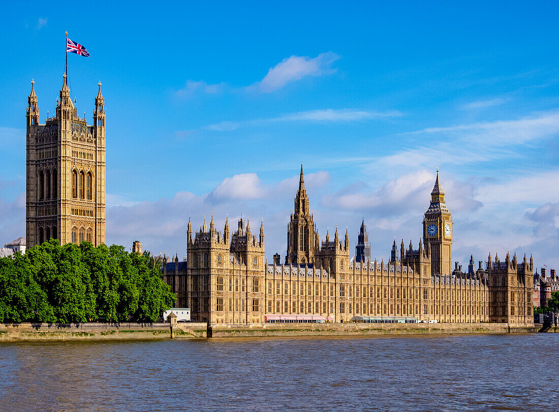 Palace of Westminster, UNESCO-Welterbestätte, London, England, Vereinigtes Königreich, Europa