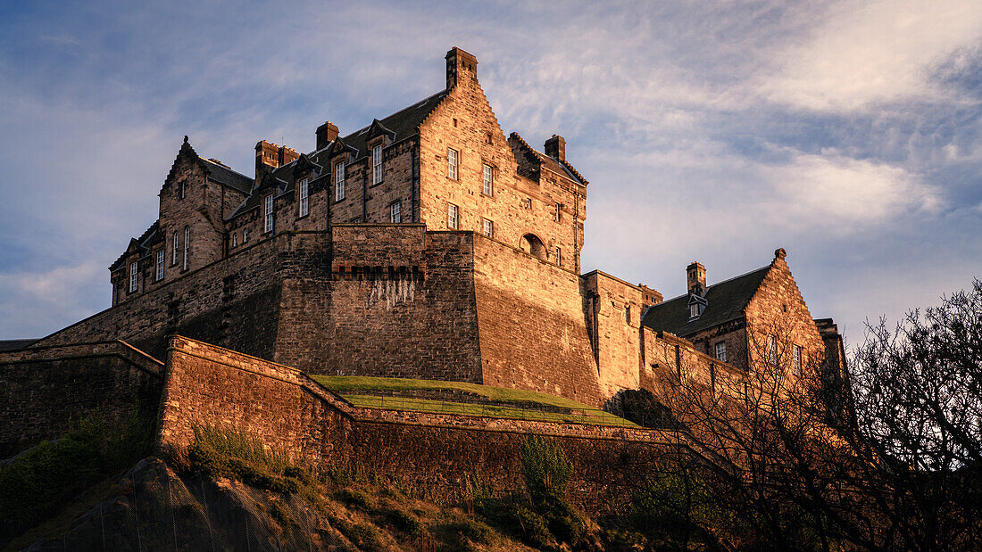 Edinburgh Castle, UNESCO World Heritage Site, Edinburgh, Scotland, United Kingdom, Europe