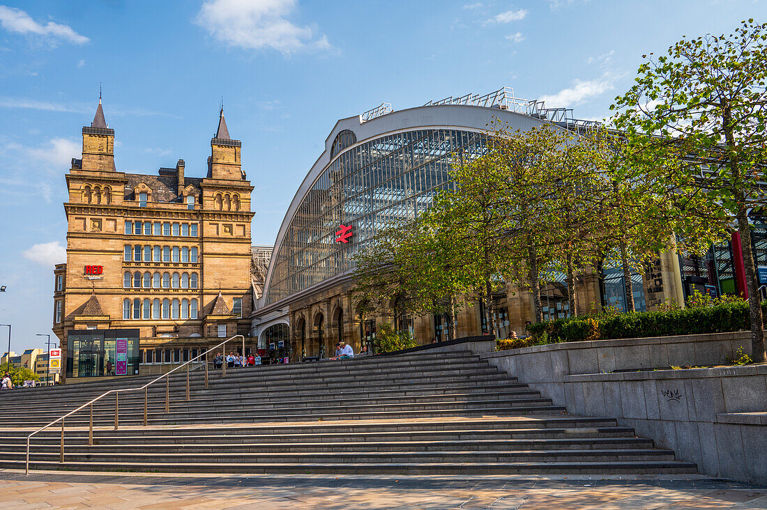 Liverpool Lime Street Railway Station, Liverpool, Merseyside, England, United Kingdom, Europe