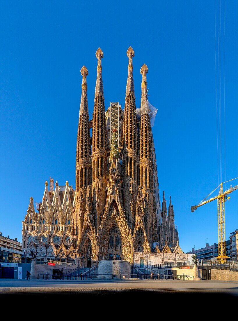 Sagrada Familia, UNESCO-Welterbestätte, Barcelona, Katalonien, Spanien, Europa