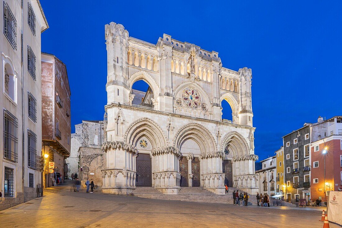 Die Kathedrale Santa Maria und San Giuliano, Cuenca, UNESCO-Welterbestätte, Kastilien-La Mancha, Spanien, Europa