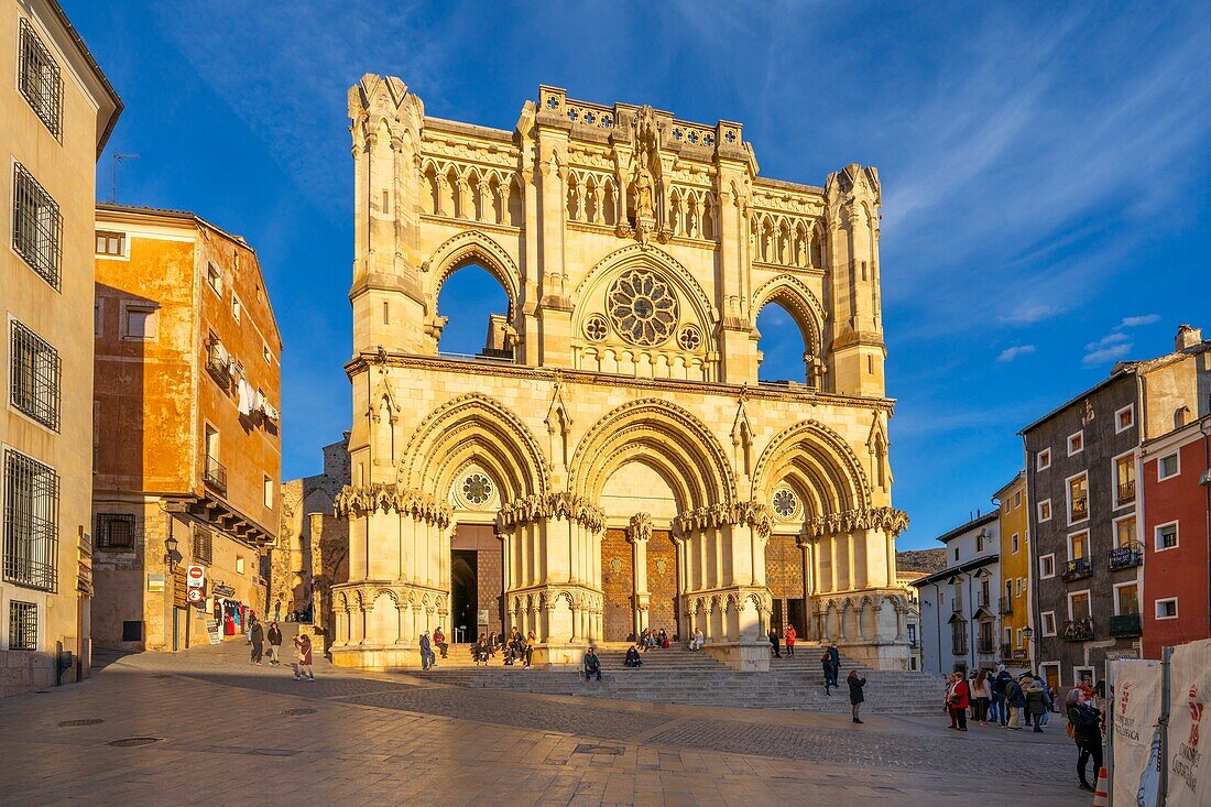 Die Kathedrale Santa Maria und San Giuliano, Cuenca, UNESCO-Welterbestätte, Kastilien-La Mancha, Spanien, Europa