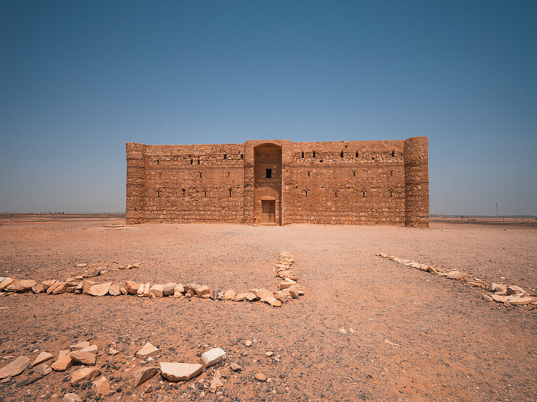 Qasr al-Kharana desert castle, Jordan, Middle East