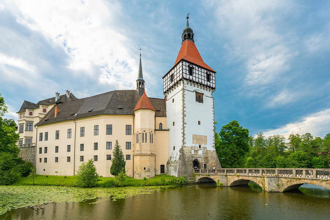 Schloss Blatna, Blatna, Bezirk Strakonice, Südböhmische Region, Tschechische Republik (Tschechien), Europa