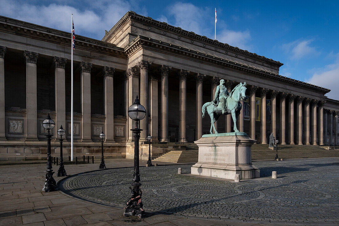 St. Georges Hall, Liverpooler Stadtzentrum, Liverpool, Merseyside, England, Vereinigtes Königreich, Europa