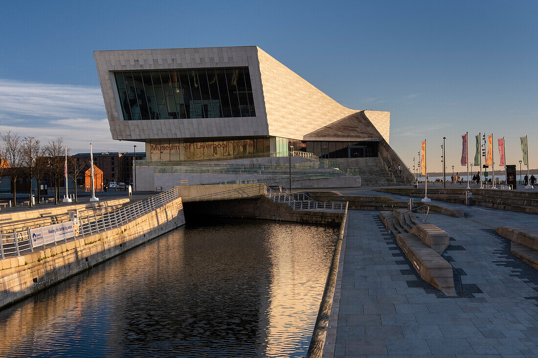 Museum of Liverpool, Pier Head, Liverpool Waterfront, Liverpool, Merseyside, England, Vereinigtes Königreich, Europa