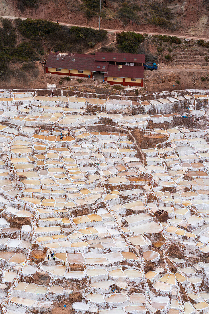 Salineras de Maras, Heiliges Tal, Cusco, Peru, Südamerika