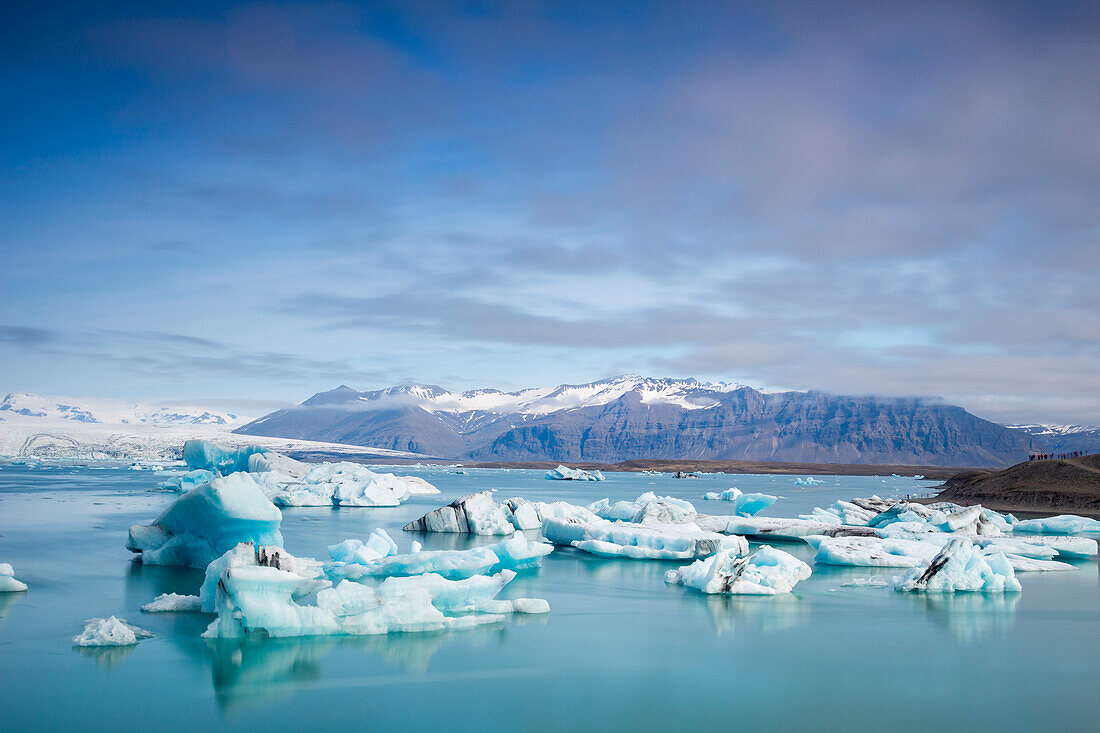 Jokulsarlon glacier lagoon, Iceland, Polar Regions