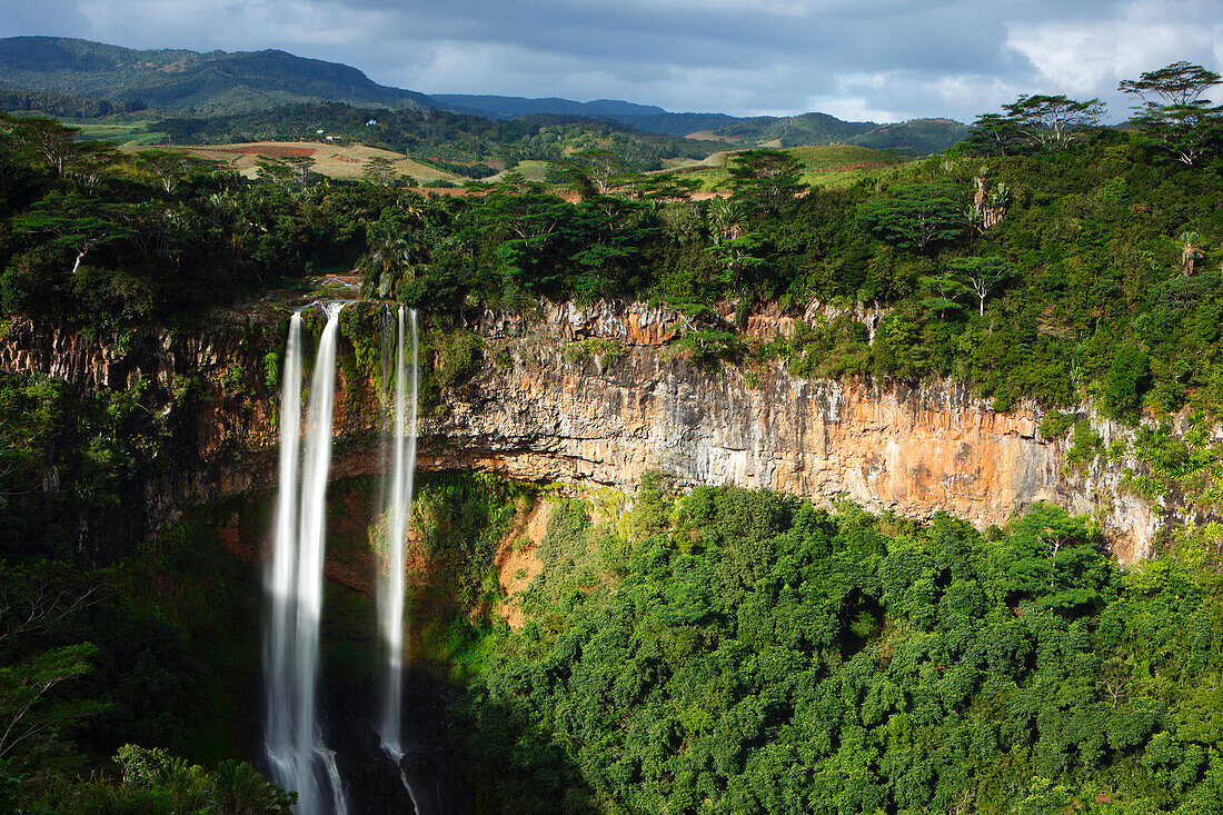 Chamarel Falls, Mauritius, Indian Ocean, Africa