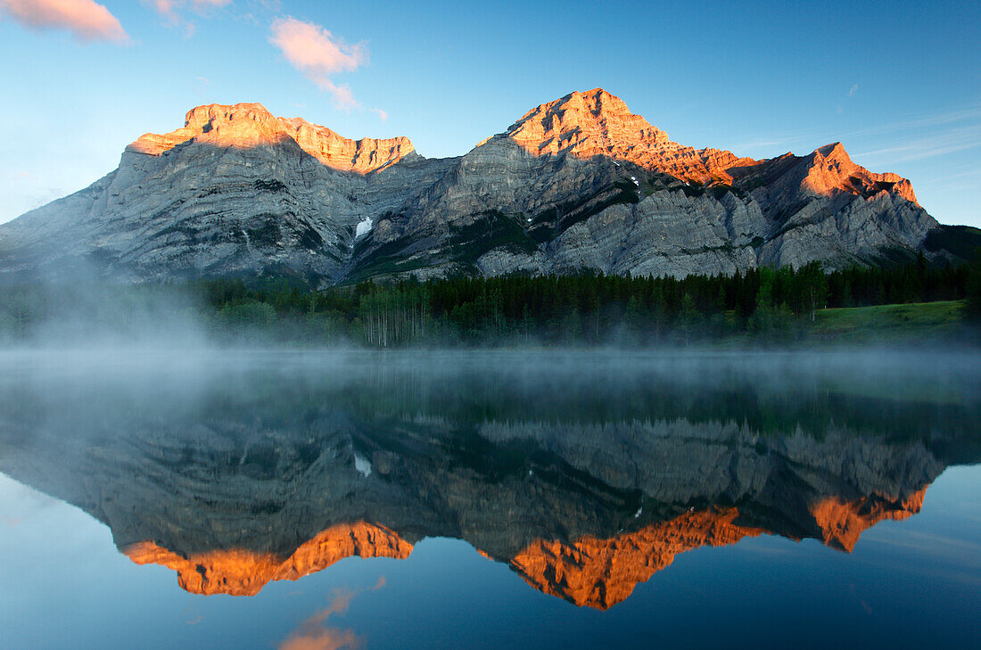 Keilteich, Kananaskis Country, Alberta, Rocky Mountains, Kanada, Nordamerika