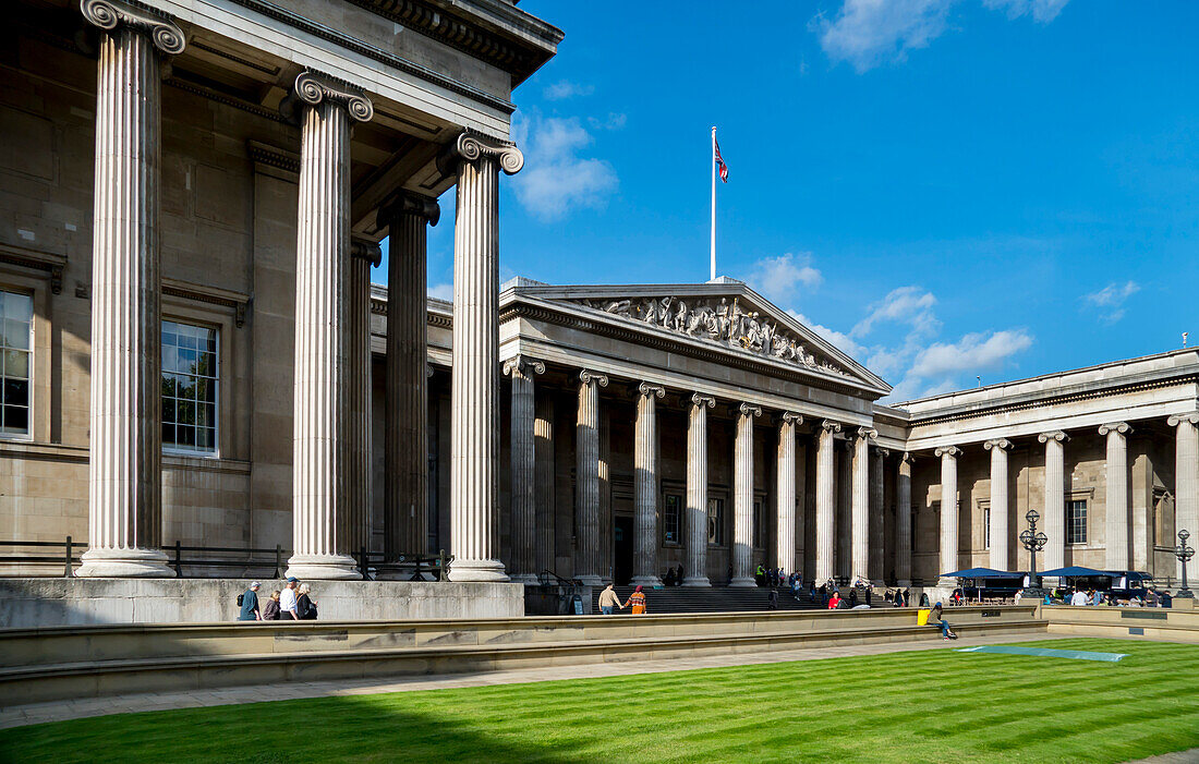 British Museum, Bloomsbury, London, England, Vereinigtes Königreich, Europa