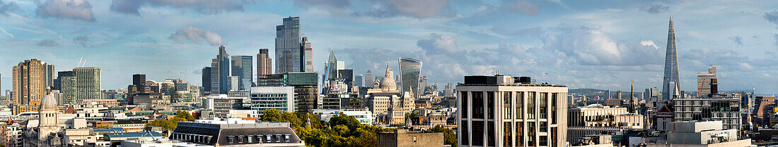 City panorama from Post Building, London, England, United Kingdom, Europe