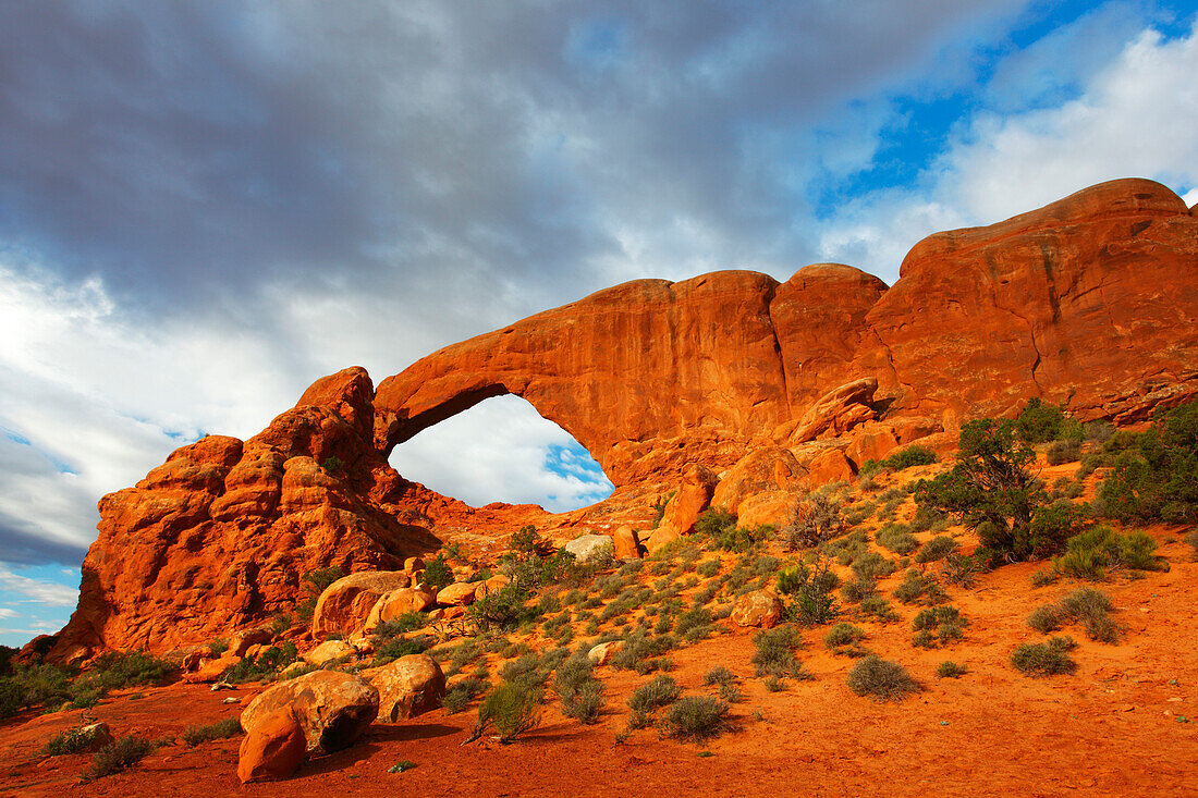 South Window, Arches National Park, Utah, Vereinigte Staaten von Amerika, Nordamerika