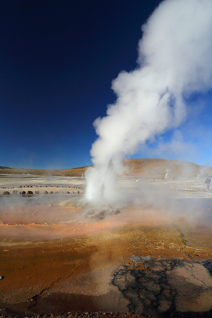 El Tatio Geyser Field, Atacama Desert Plateau, Chile, South America