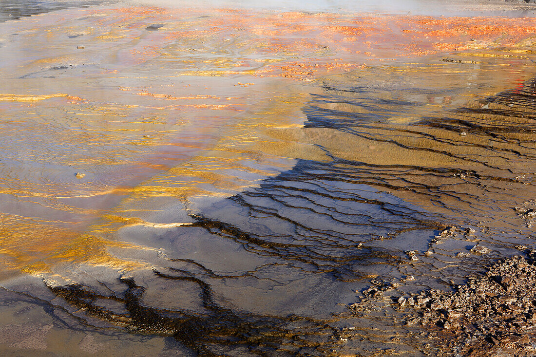 Schlamm, El Tatio Geysirfeld, Atacama-Wüstenplateau, Chile, Südamerika