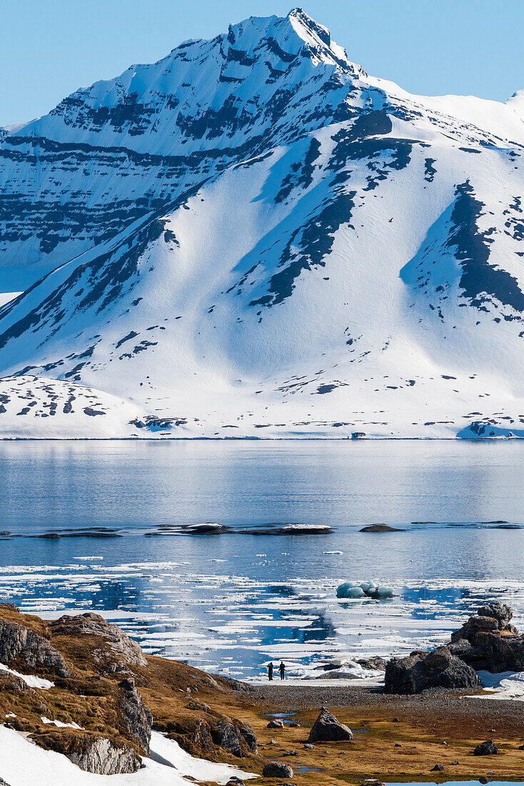 Gnalodden, Spitzbergen, Svalbard-Inseln, Arktis, Norwegen, Europa