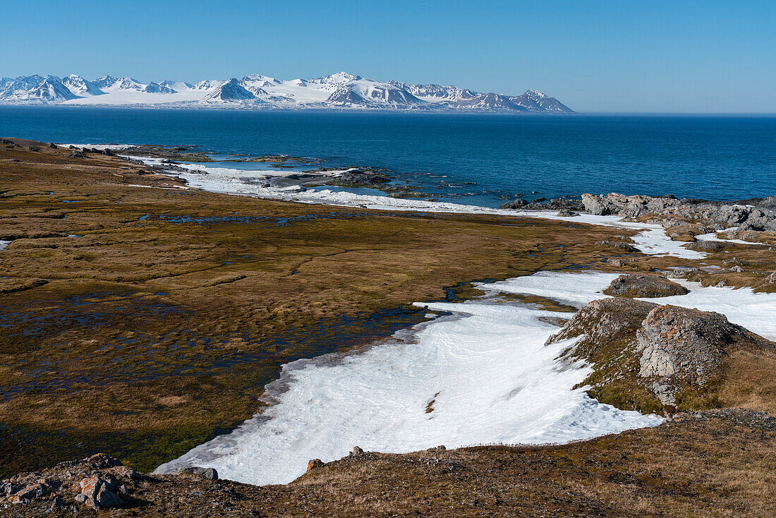 Gasbergkilen, Spitsbergen, Svalbard Islands, Arctic, Norway, Europe