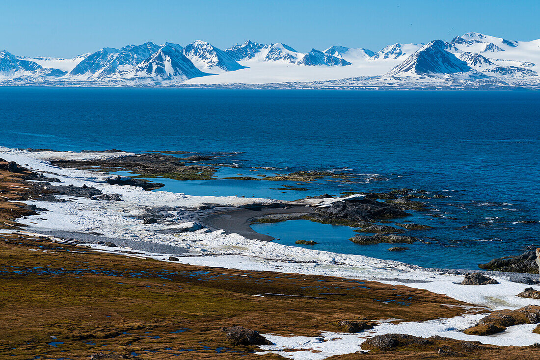 Gasbergkilen, Spitsbergen, Svalbard Islands, Arctic, Norway, Europe