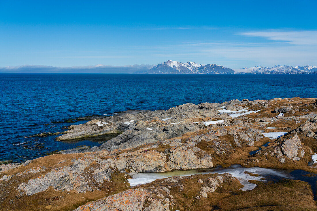 Gasbergkilen, Spitzbergen, Svalbard-Inseln, Arktis, Norwegen, Europa