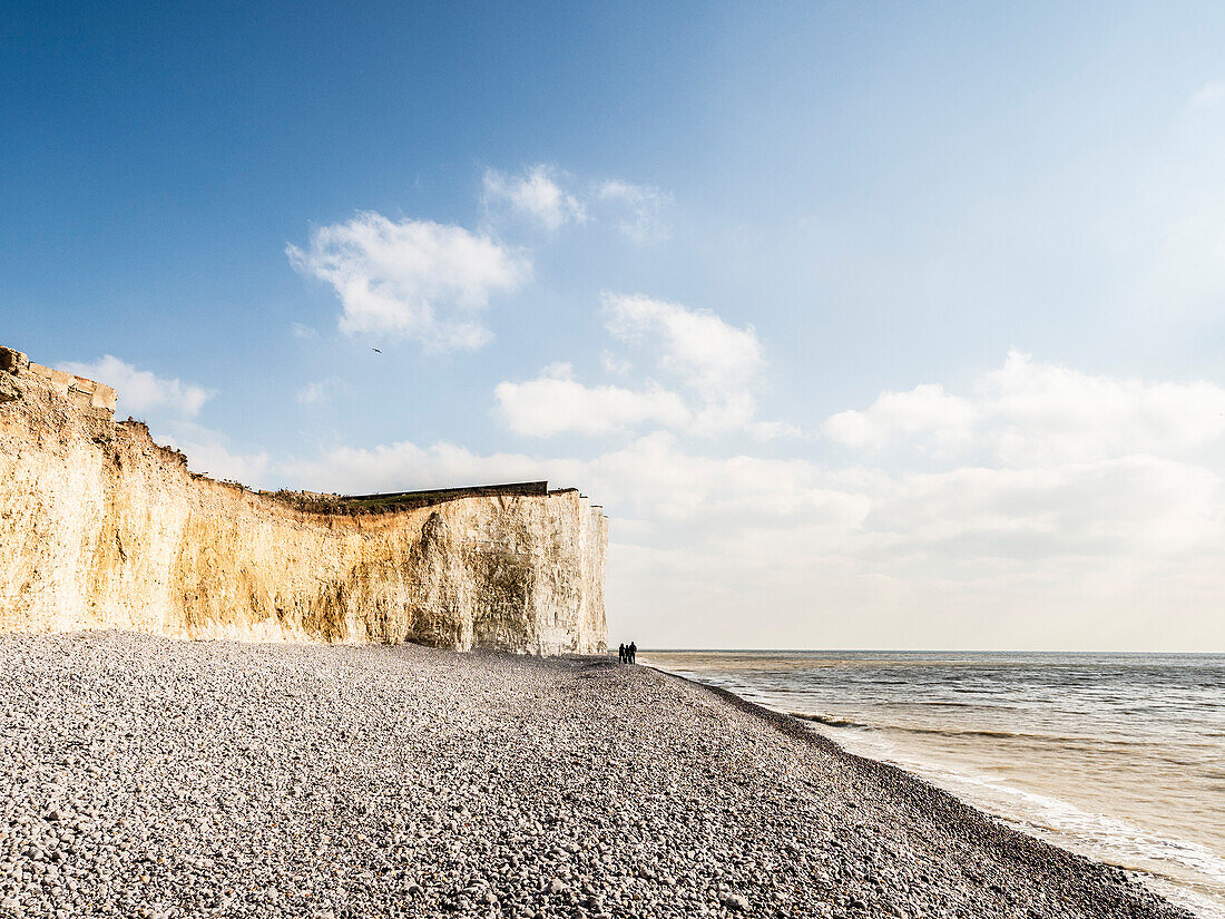The Beach, Birling Gap, Seven Sisters, South Downs National Park, East Sussex, England, Vereinigtes Königreich, Europa
