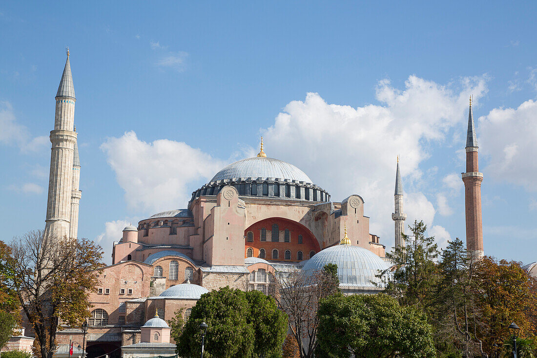 Große Moschee Hagia Sophia, 360 n. Chr., UNESCO-Weltkulturerbe, Istanbul, Türkei, Europa