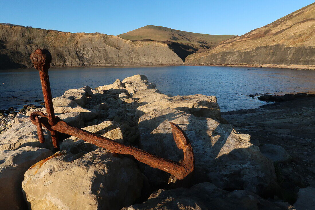 Chapman's Pool, Jurassic Coast, Isle of Purbeck, UNESCO World Heritage Site, South Dorset, England, United Kingdom, Europe