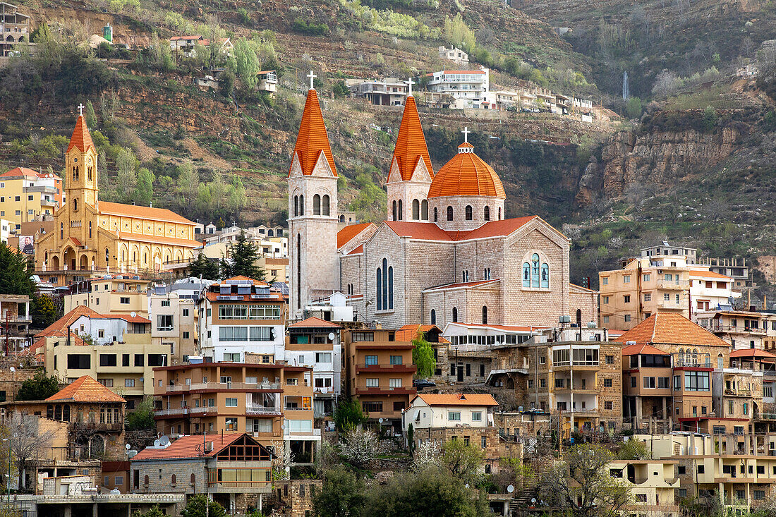 Bcharre (Bsharri), Stadt im Nordlibanon, Naher Osten