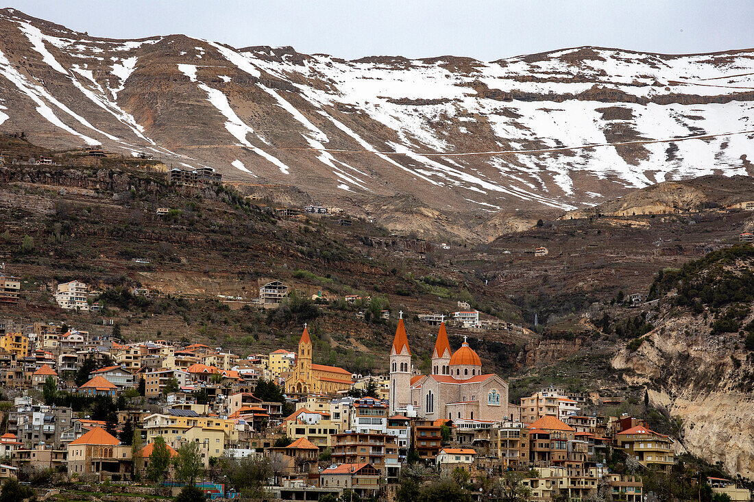 Bcharre (Bsharri), Stadt im Nordlibanon, Naher Osten