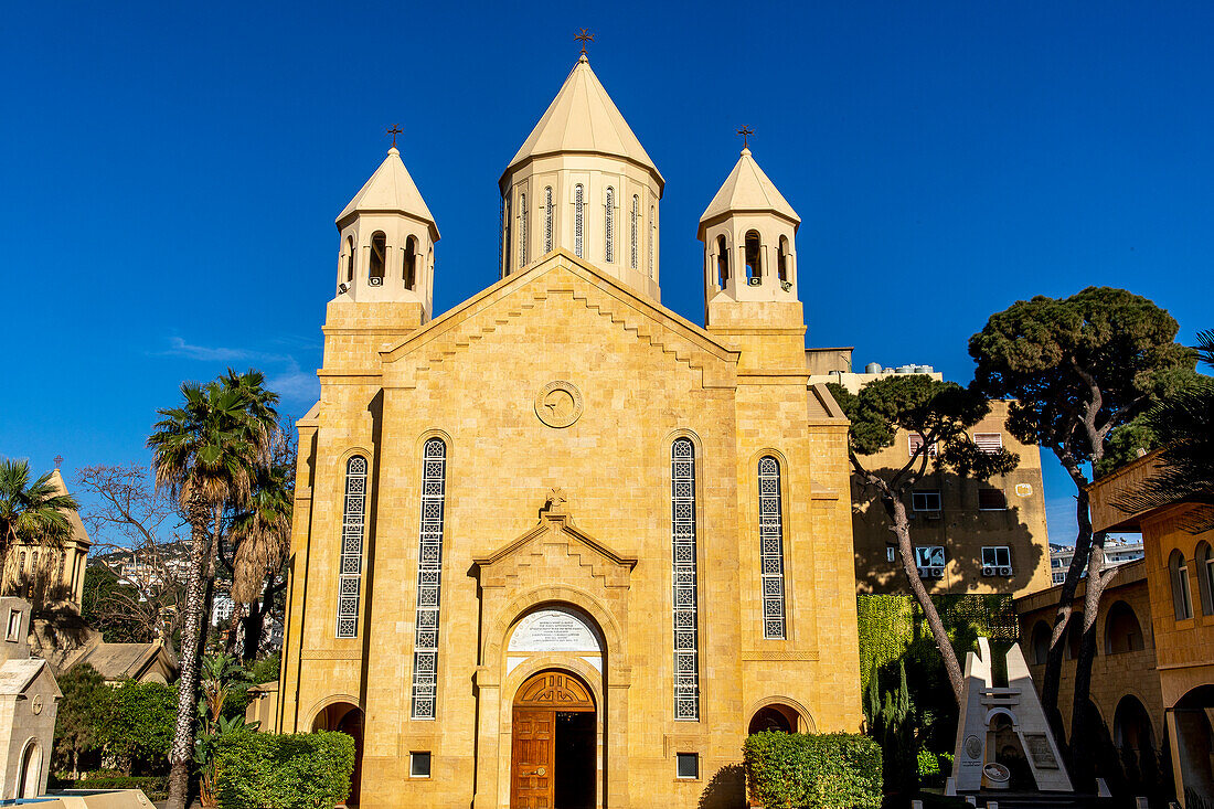 Kathedrale, Armenisches Katholikosat des Großen Hauses von Kilikien, Antelias, Libanon, Naher Osten