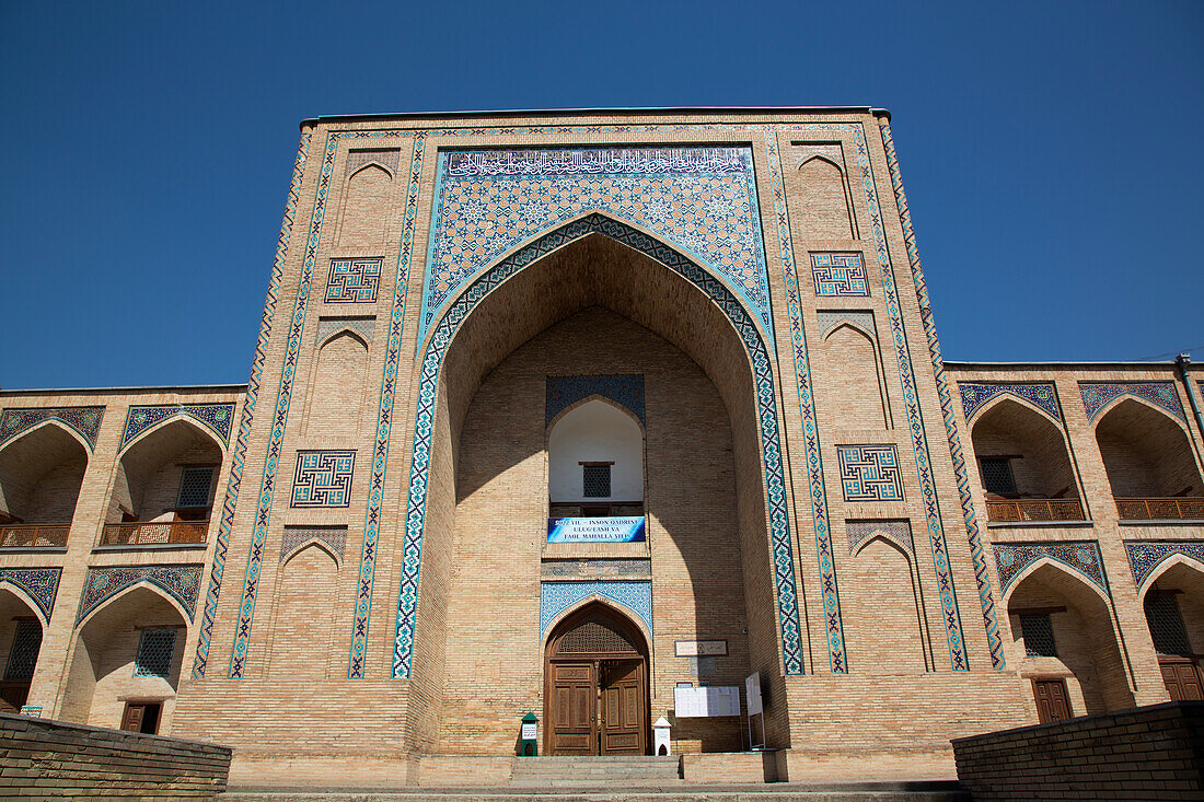 Ko'kaldosh Madrasah, Tashkent, Uzbekistan, Central Asia, Asia