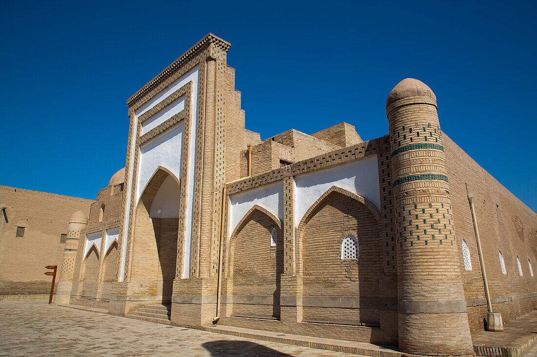 Madrasah Muhammad Amin Inaq, 1765, Ichon Qala (Itchan Kala), UNESCO World Heritage Site, Khiva, Uzbekistan, Central Asia, Asia