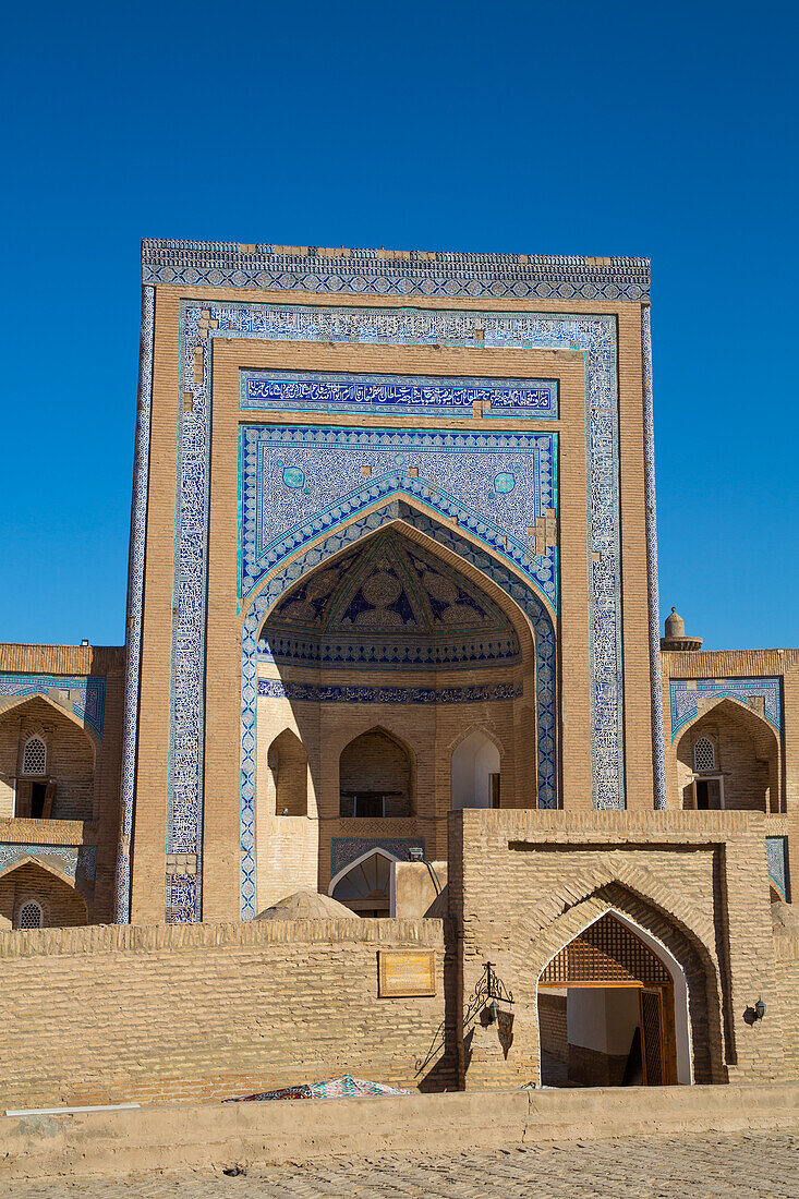 Allah Kuli Khan Madrasa, Ichon Qala (Itchan Kala), UNESCO-Welterbe, Chiwa, Usbekistan, Zentralasien, Asien