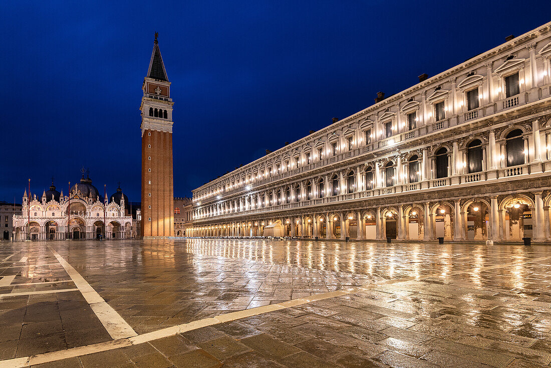 St Mark's square, Venice, Veneto, Italy, Europe