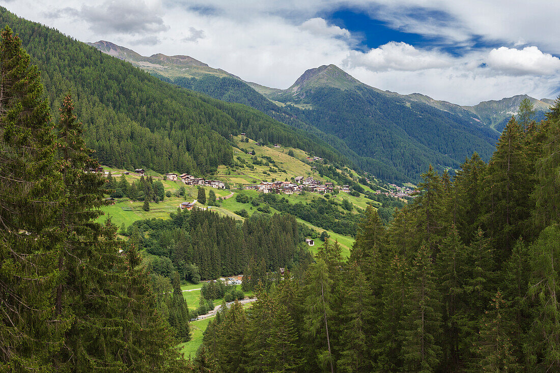 Rabbi valley (val di Rabbi), Trento province, Trentino-Alto Adige, Italy, Europe