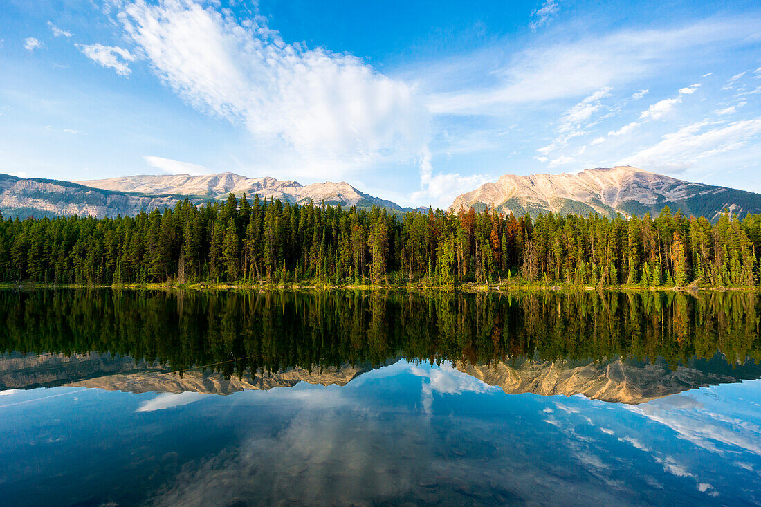 Honeymoon Lake, Jasper-Nationalpark, Jasper, Alberta, Kanada