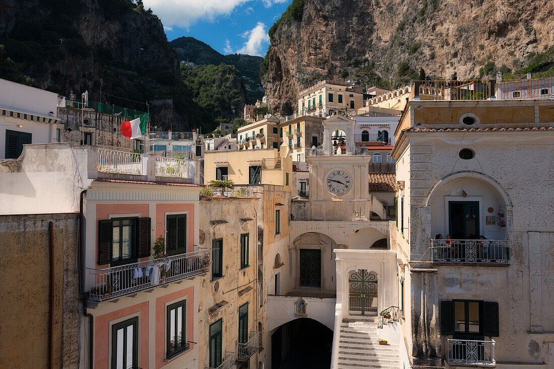 Europe, Italy, Campania, Salerno district. Amalfitan coast.