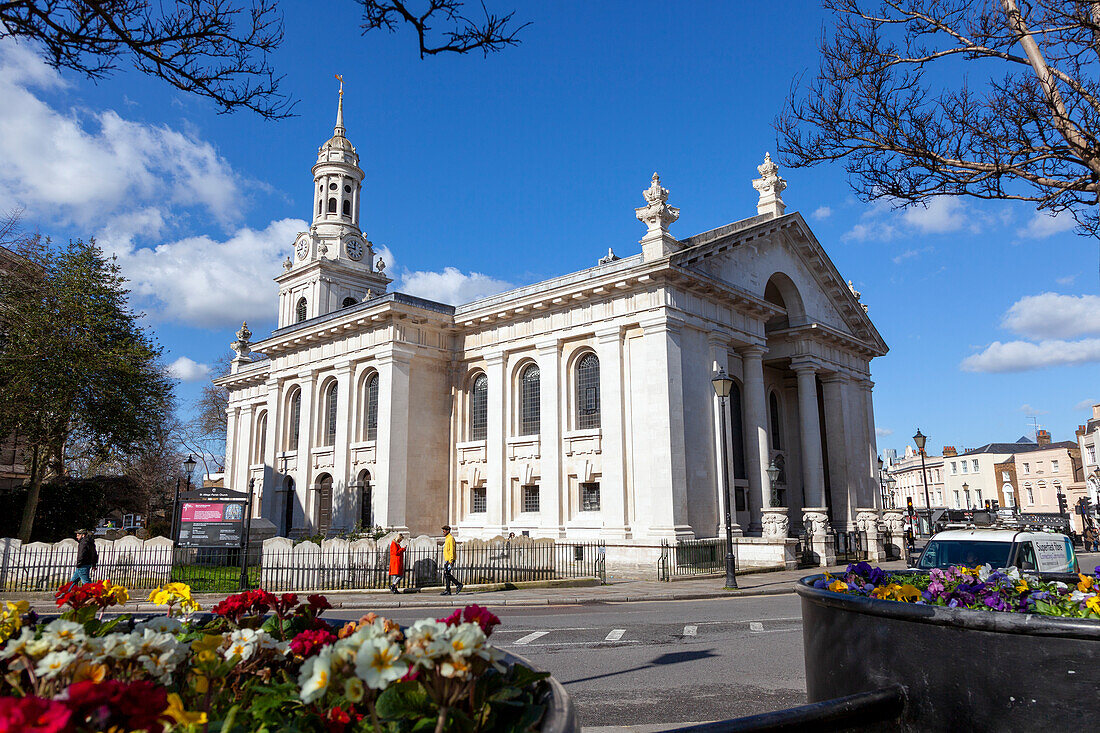 St. Alfage Parish Church, Greenwich, London, Großbritannien, UK