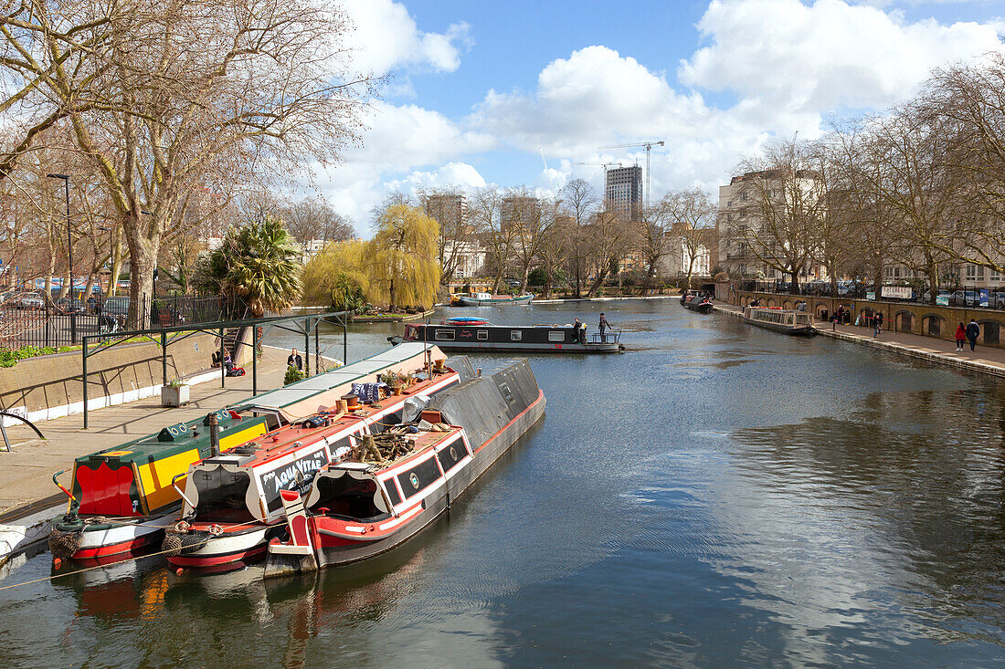 Little Venice basin, Little Venice, London, Great Britain, UK